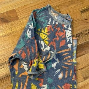 LulaRoe Short sleeved oversized Irma